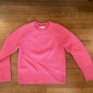 Alex Mill pink wool-blend sweater in size medium, never worn, without tags.